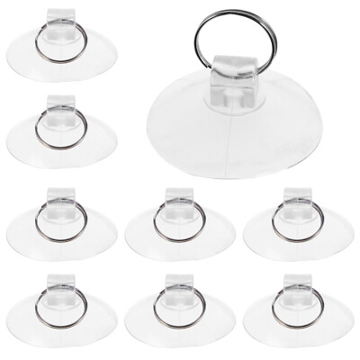 #ad 10pcs Suction Cup for Glass Window Tile Suction Pad Clear Suction Holder with