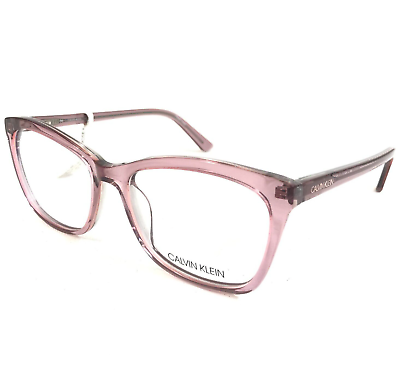 #ad Calvin Klein Eyeglasses Frames CK19529 535 Clear Pink Gray Cat Eye 54 17 140