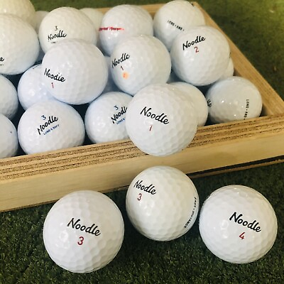 #ad 36 Near Mint Noodle 5A 4A Used Golf Ball Assorted mixed models