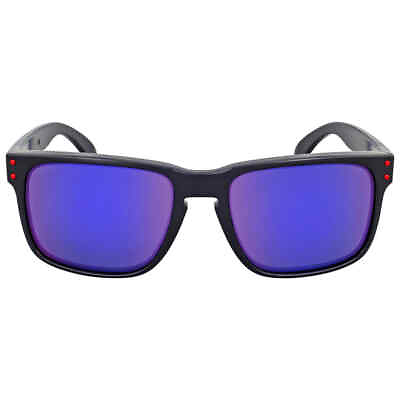 #ad Oakley Holbrook Positive Red Iridium Square Men#x27;s Sunglasses OO9102 910236 57