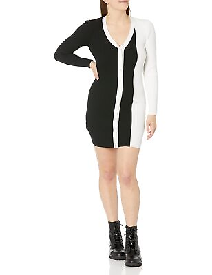 #ad $98 BCBGeneration Women#x27;s Long Sleeve Bodycon Sweater Dress Size Medium
