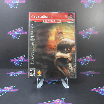 #ad Twisted Metal Black PS2 Playstation 2 Greatest Hits Complete CIB