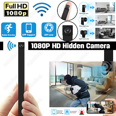 #ad 1080P HD Mini WiFi Wireless Camera DIY Home Security IP DVR Motion Detection Cam