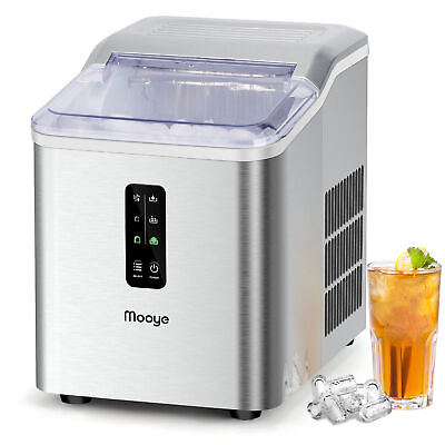 #ad Countertop Ice Maker Machine 26.5 lbs in 24Hrs Electric ice Maker and Compact