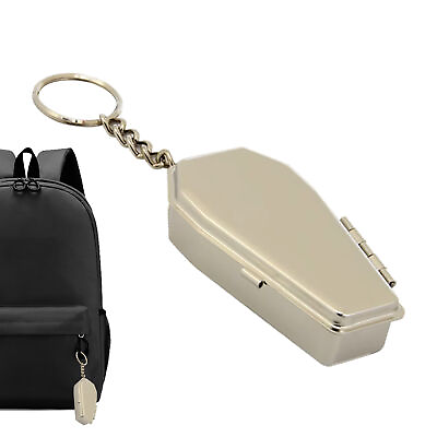 #ad Mini Portable Ashtray Keychain Travel Ashtray Smell Proof Pocket Ash Tray w Lid