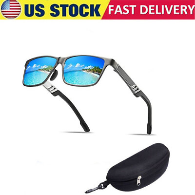 #ad Men#x27;s Aluminium Polarized Colored Sunglasses Driving Outdoor Fishing Eye New $11.98