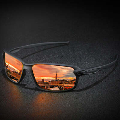 #ad Men#x27;s Sports Sunglasses Polarized Cool Mirror Lens