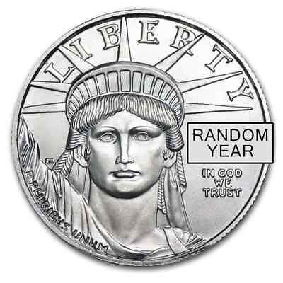 #ad 1 2 oz American Platinum Eagle Coin BU Random Year