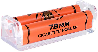 #ad Zig Zag 78mm Plastic RYO Cigarette Rolling Machine Hand Roller Maker 8319 $6.95