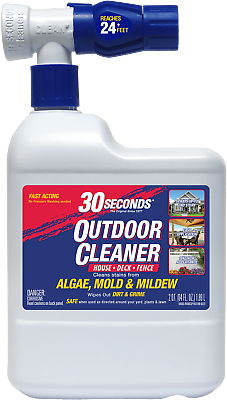 #ad 30 SECONDS Outdoor Cleaner for Stains from Algae Mold and Mildew 64 oz.