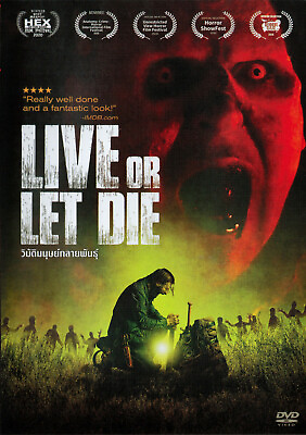 #ad Live or Let Die PAL DVD Thai and English Audio with English Thai Subtitles