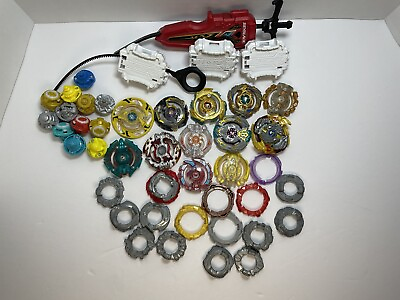 #ad Beyblades Beyblade Lot Please Reference Pictures For Lot Contents. Toys Game