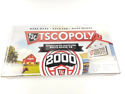 #ad Monopoly Limited Edition Tractor Supply Monopoly 2021 Rare Not Sold In Store NEW
