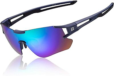 #ad ROCKBROS Bike Polarized Sunglasses Unisex UV Protection Outdoor Cycling Glasses $19.99