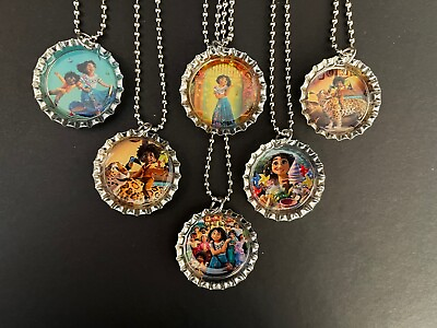 #ad ENCANTO themed necklaces 6 party favors party supplies Birthday