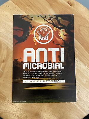 #ad oakley anti microbial pop card