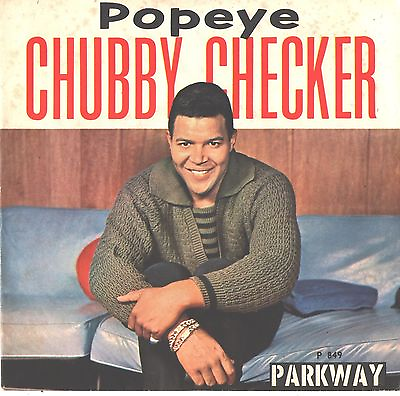 #ad CHUBBY CHECKER PICTURE SLEEVE 45 LIMBO ROCK PS PIC SLV