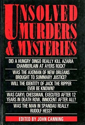 #ad Unsolved Murders and Mysteries Book The Fast Free Shipping