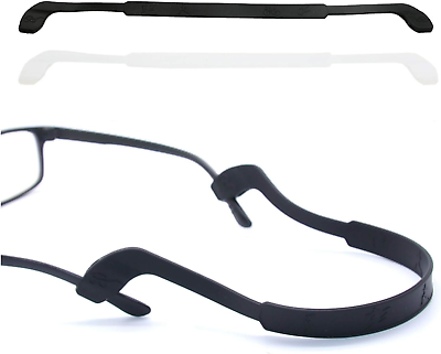 #ad Glasses Strap Anti Slip Silicone Eyeglass Strap Eyewear Retainers Sports Elastic
