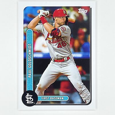 #ad 2021 Topps Brooklyn Collection Paul Goldschmidt #22 St. Louis Cardinals