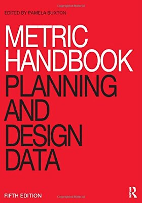#ad Metric Handbook: Planning and Design Data Paperback softback Book The Fast