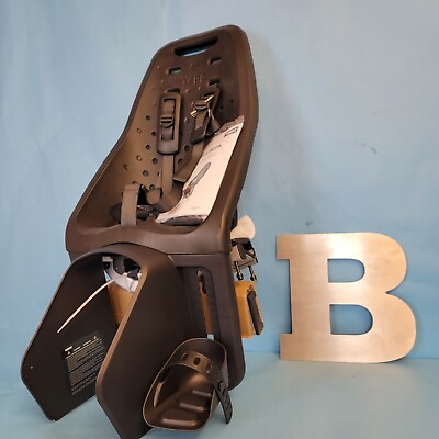 #ad Thule Yepp Maxi Child Bike Seat Max Weight 48.5lbs Black