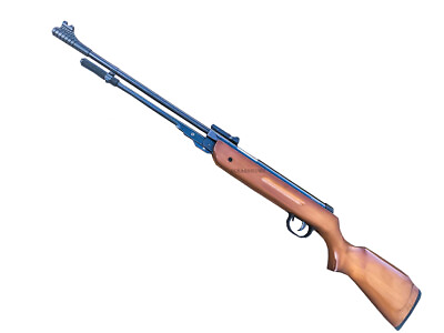 #ad Air Pellet Gun Rifle B3 3 Real Wood Underlever Gun .22 Caliber 5.5mm Safety New