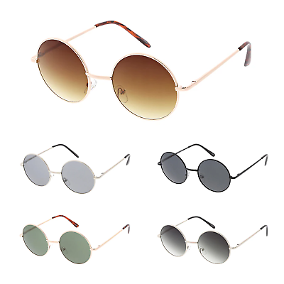 #ad Hippie Round Sunglasses for Women Men Retro Classic Sun Glasses UV400 Protection