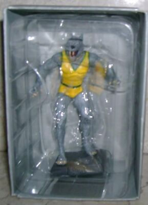 #ad Eaglemoss Classic Marvel Figurine Spiderman MAN WOLF Lead Figure No Mag MIB2011