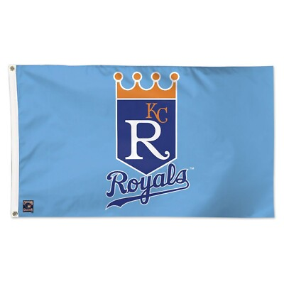#ad Kansas City Royals Baseball 3x5 ft MLB World Series Cooperstown Flag Banner