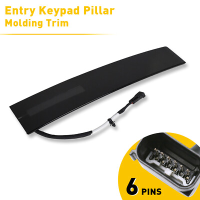 #ad For 11 thru 19 Explorer OEM Ford Door Entry Keypad Pillar Molding Trim LH Driver