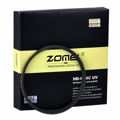 #ad ZOMEI Ultra HD Slim Optical Glass MCUV Filter 40.5 82mm for Canon Nikon Pentax