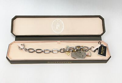 #ad Juicy Couture YJRY3586 B Love Boxed Bracelet with Charms