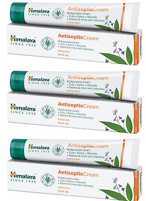 #ad 3 packs X Himalaya Herbals Antiseptic Cream 20 Grams Each Free Shipping