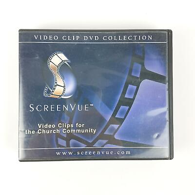 #ad ScreenVue Video Clip DVD CD Collection Church Community Clips