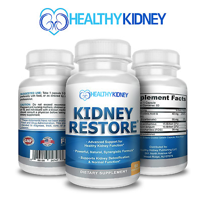 #ad Kidney Restore Health Cleanse Support Detox Natural Supplement High Quality