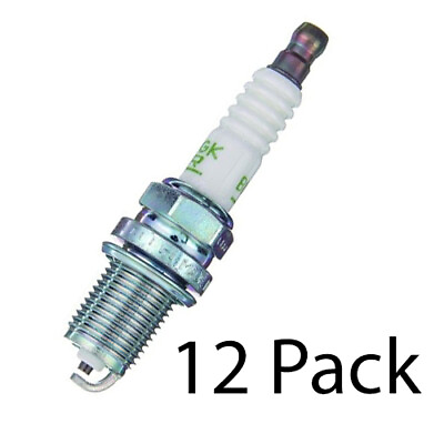 #ad NGK 12 Pack of OEM Spark Plugs BKR5E 12PK