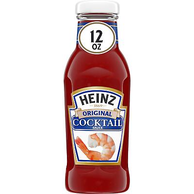 #ad Heinz Cocktail Sauce 12 oz Bottle