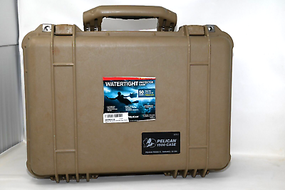#ad Pelican 1500 Case with Pick and Pull Foam Desert Tan Photo Firearms Gear EMT