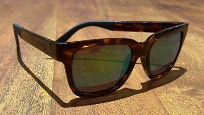 #ad Maui Jim Mongoose Polarized Sunglasses Tortoise Maui Green Mirror Glass 540 10