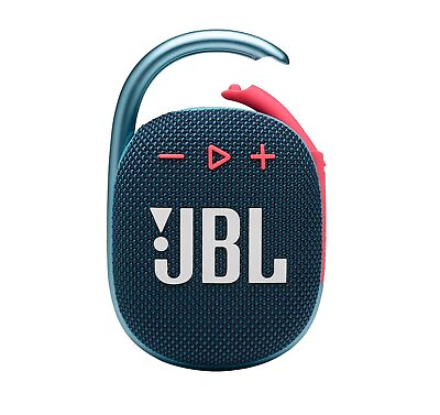 #ad JBL Clip 4 Blue Purple Portable Bluetooth Speaker Open Box