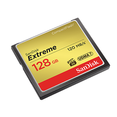 #ad SanDisk Extreme 128GB CompactFlash Memory Card SDCFXS 128G A46
