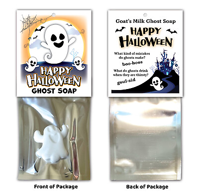 #ad Halloween Ghost Hand Soap Kids Adult Party Favor Gift Cute Goats Milk Wholesale