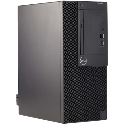 #ad Dell Desktop Computer PC Tower Up To 16GB RAM 1TB HDD SSD Windows 10 Pro Wi Fi