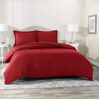#ad Burgundy Solid All Sizes Bedding Items Egyptian Cotton 1000 1200 Thread Count