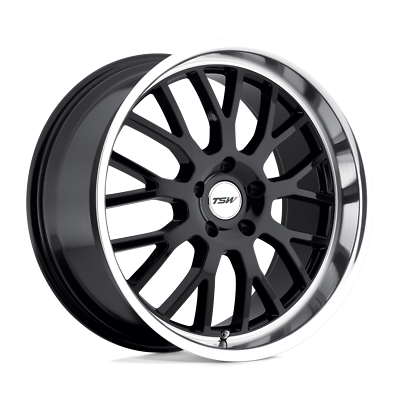 #ad TSW Tremblant 20in 5 Lug Wheel Gloss Black with Mirror Cut Lip 2010TRM455112B72