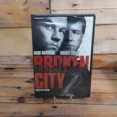 #ad Broken City DVD New Sealed Mark Wahlberg Russell Crowe