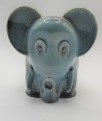 #ad BESWICK Blue Character Elephant Model 569 RARE Color