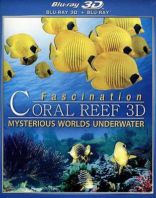 #ad Fascination Coral Reef Blu ray Disc 2013 3D 2D