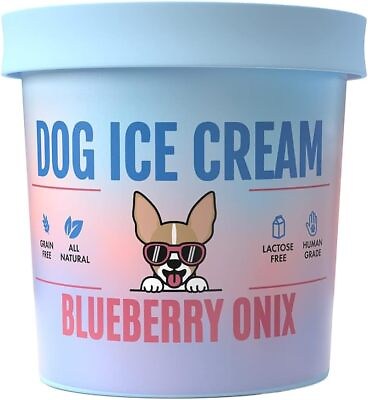 #ad Dog Ice Cream Mix Healthy Dog Treats Dog Ice Cream Birthday Blueberry
